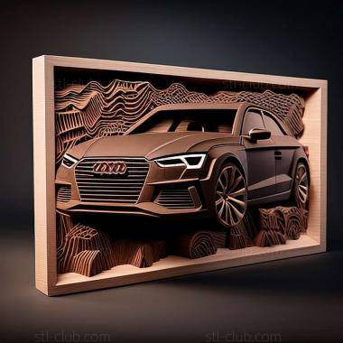 3D мадэль Audi A6 (STL)
